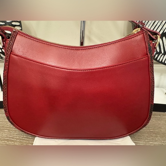 Brahmin Red Leather crossbody bag. - Picture 11 of 16